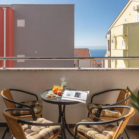 アパート One-bedroom With Sea View 07 マカルスカ